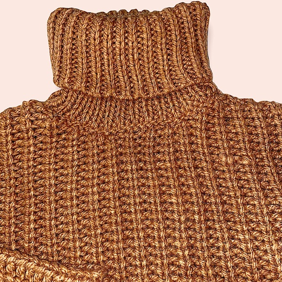 Zara Turtleneck Knit Sweater M - Picture 10 of 15